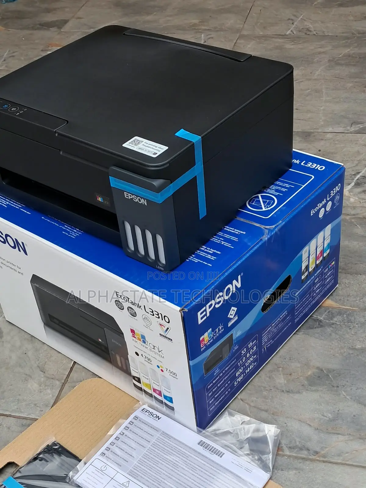 Epson EcoTank L3310 A4 All-in-One Colour Ink Tank Printer