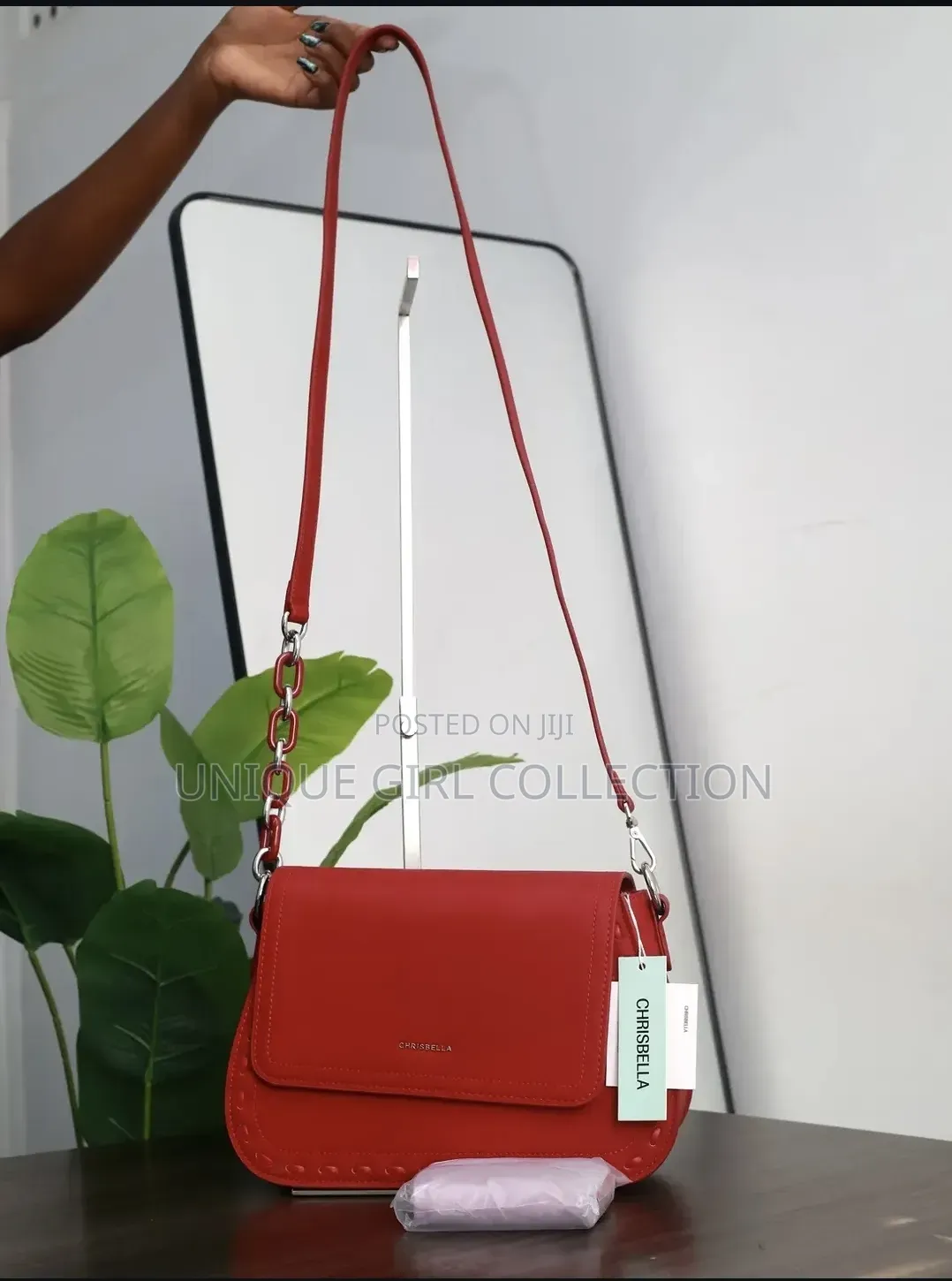 Stylish Chrisbella Ladies SlingBag With Chic Chain Strap