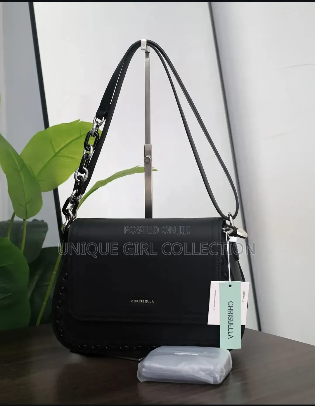 Stylish Chrisbella Ladies SlingBag With Chic Chain Strap
