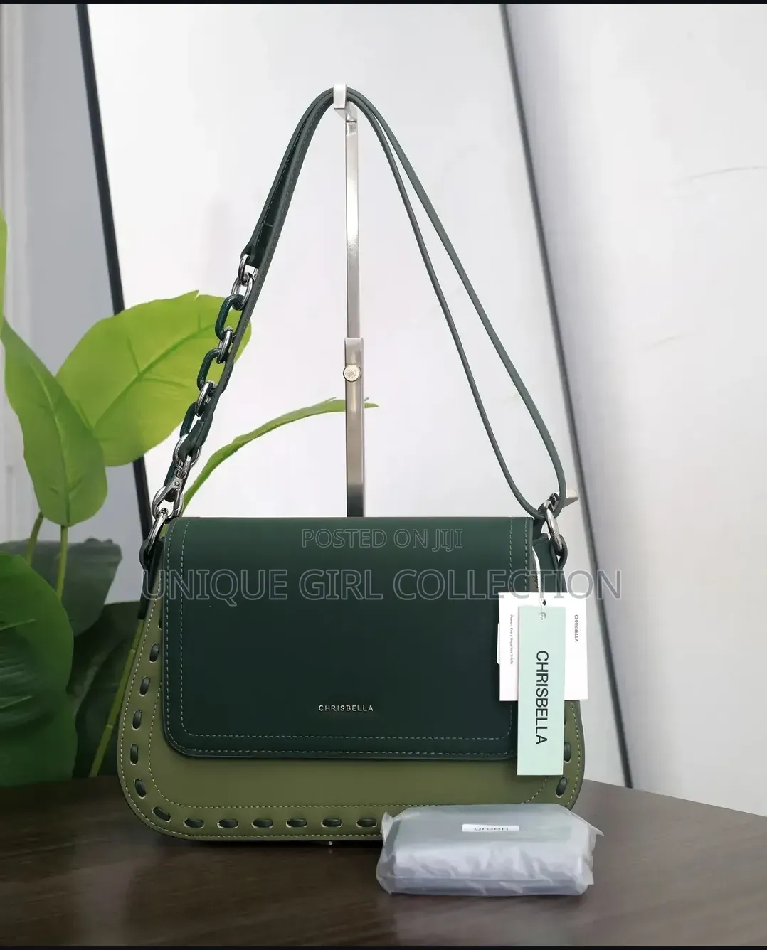 Stylish Chrisbella Ladies SlingBag With Chic Chain Strap