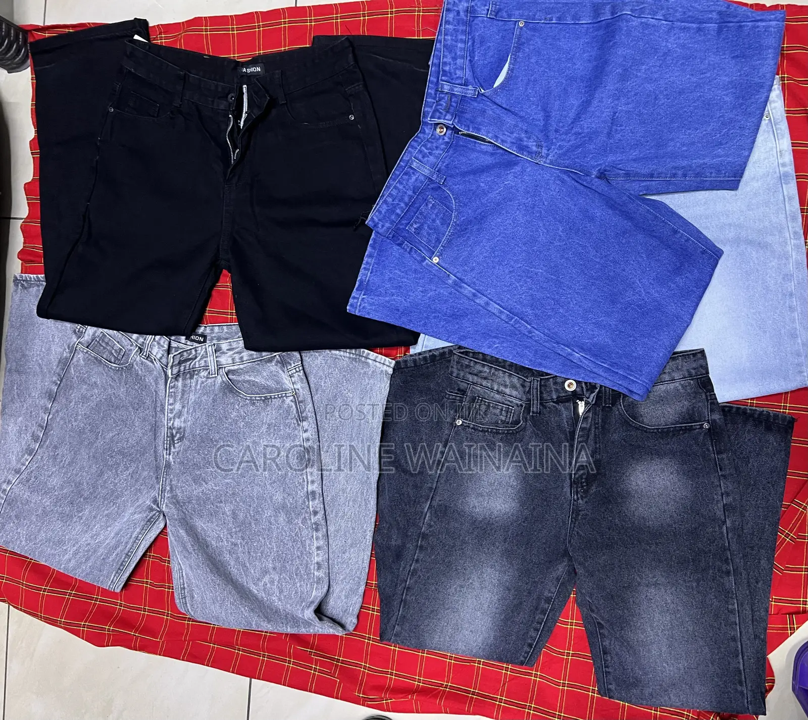 Trendy Baggy Denim Jeans