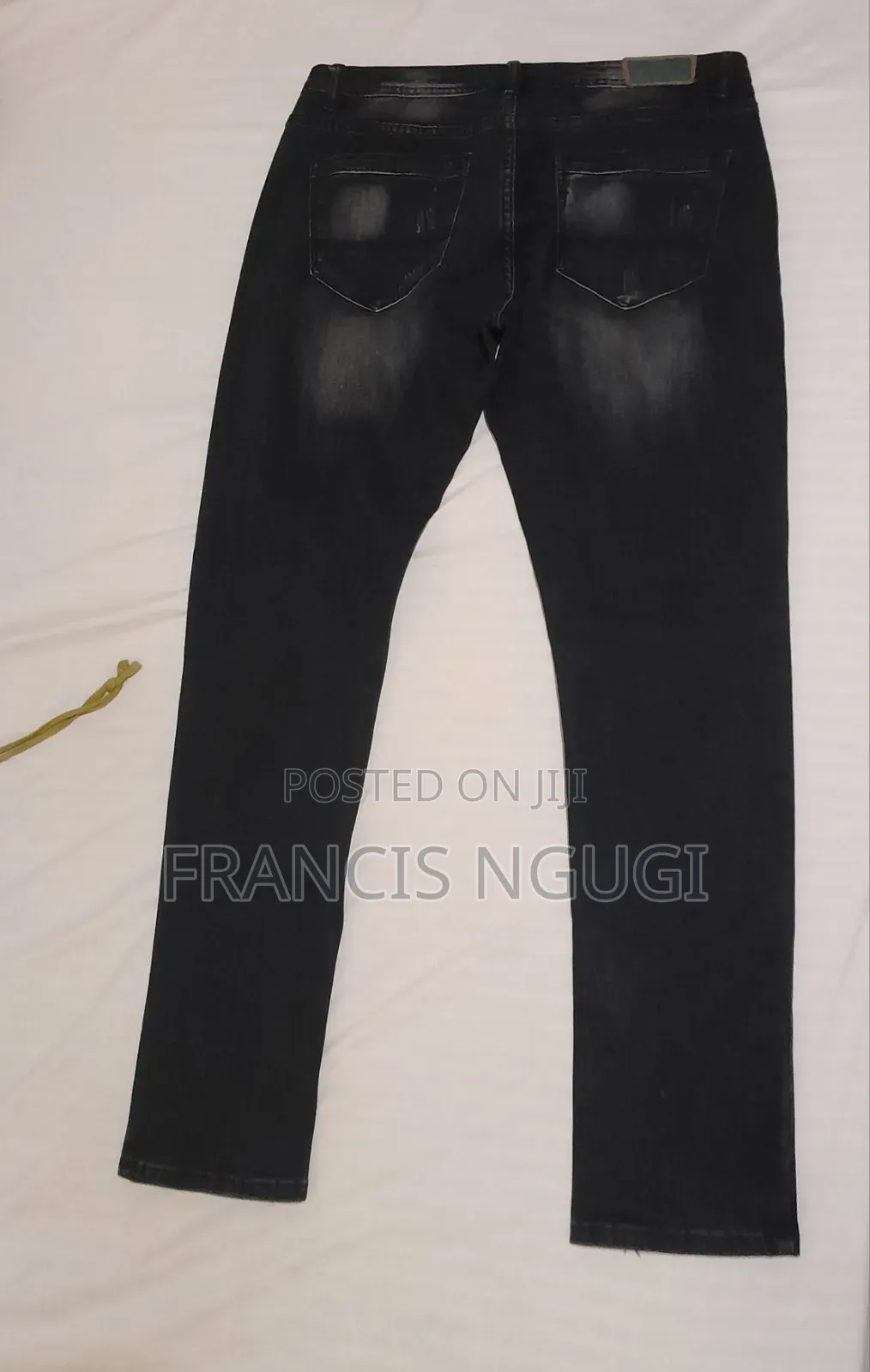 Black Slim Fit Denim/ Jeans