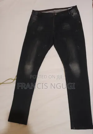 Black Slim Fit Denim/ Jeans