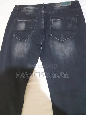 Black Slim Fit Denim/ Jeans