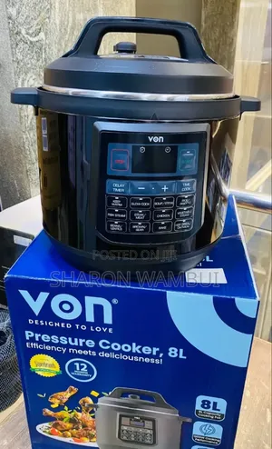 Von 8L Electric Pressure Cooker/8l Von Electric Pressure Cooker