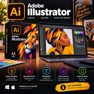 Adobe Illustrator Software Installation for PC & Mac