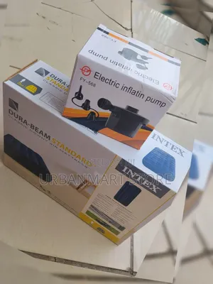 Air Mattress 6 by 6 - Intex Comes With Pump
