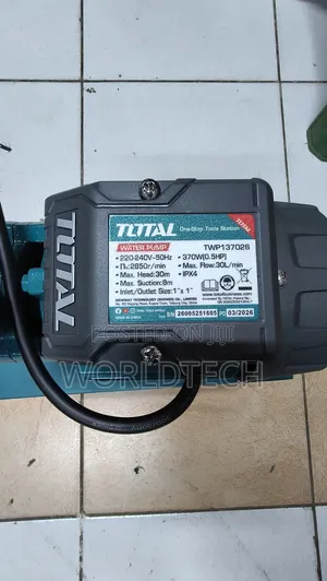 Total 0.5hp Electric Booster Pump/Quality 0.5hp 30m Total Booster Pump