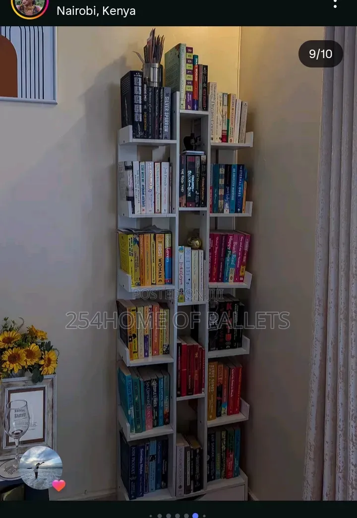 Bookshelf Wooden Safi
