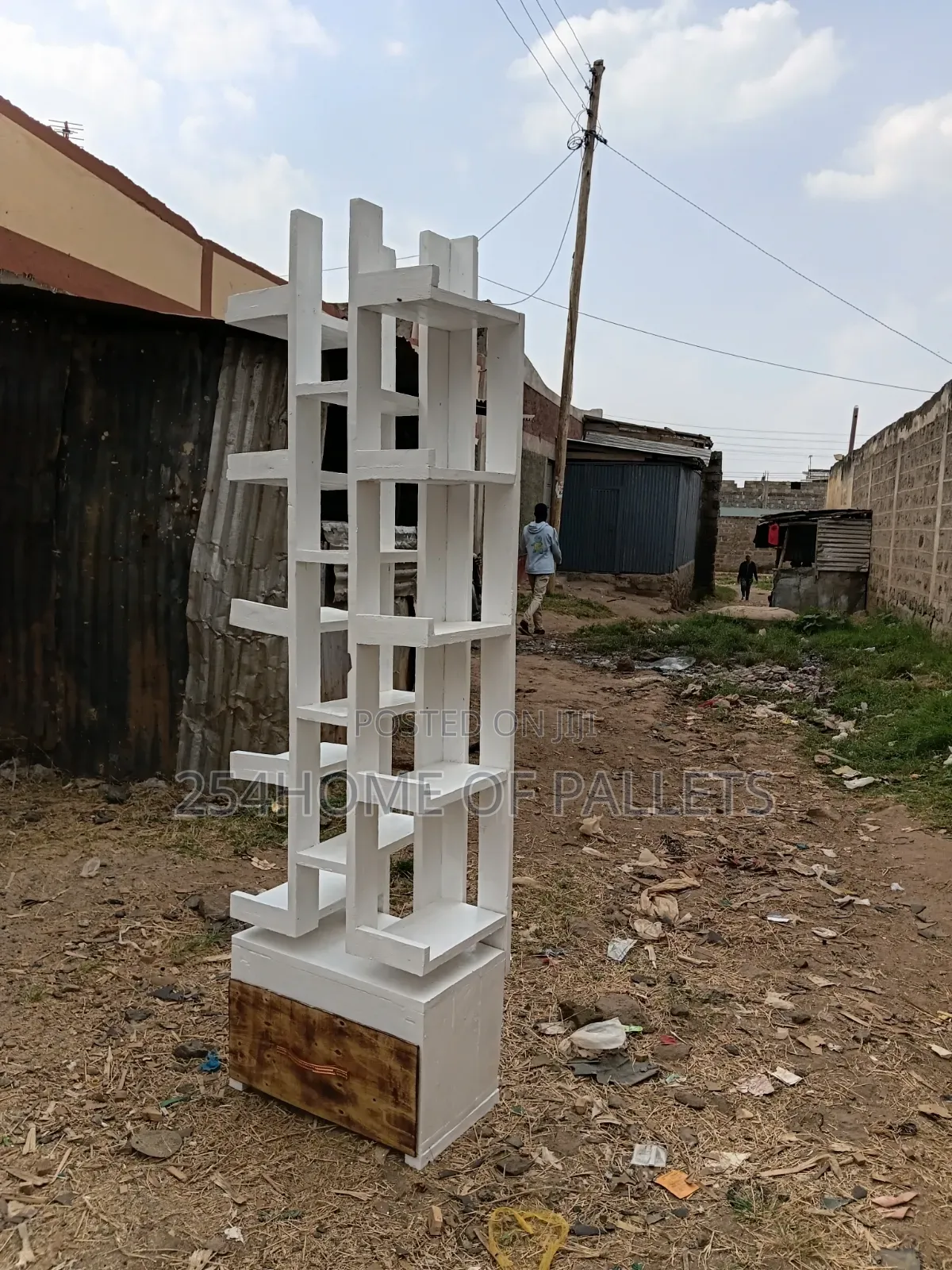 Bookshelf Wooden Safi