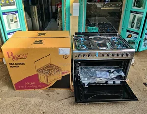 ROCH Cooker 90X60Cm 4 Gas Burners + 2 Electric Hotplates