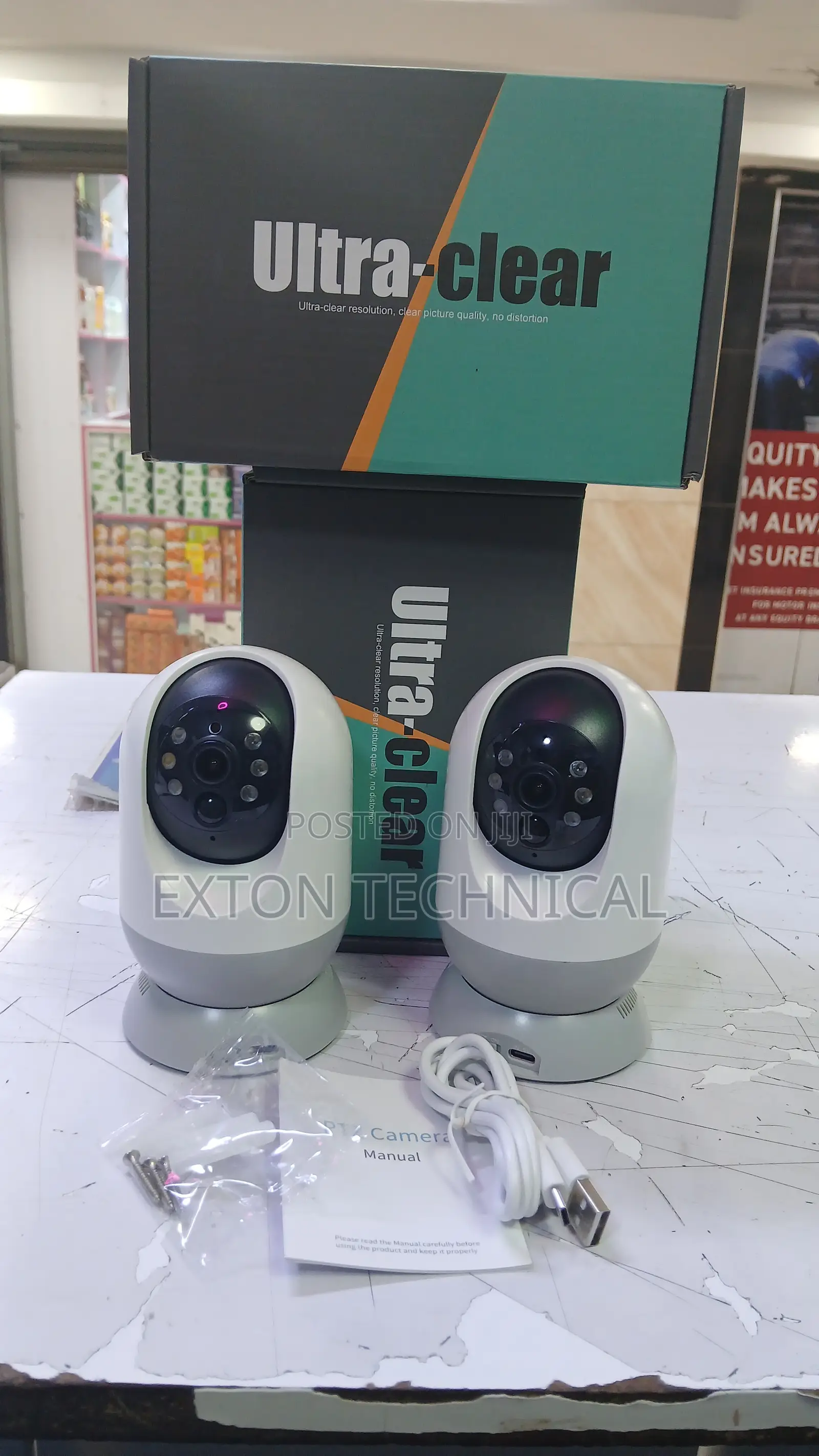 PTZ Rechargeable Indoor Camera for Home and Business
