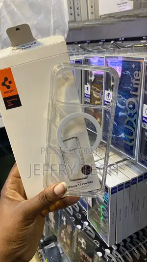 Spigen Ultra Hybrid T MagFit Clear Case for the iPhone 17 Pro Max