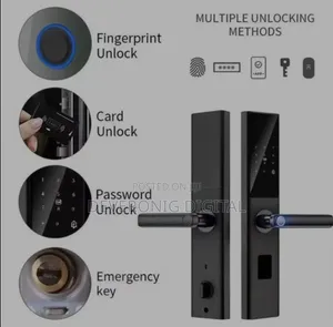 Smart Biometric Door Lock With Fingerprint