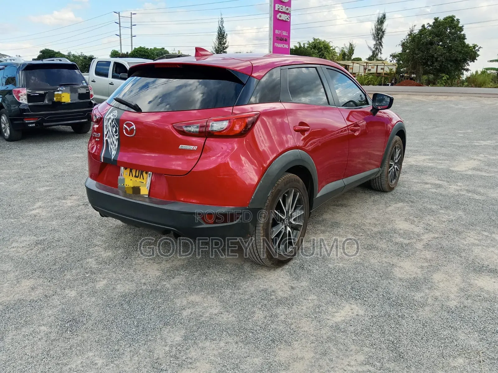 Mazda CX-3 2015 Red
