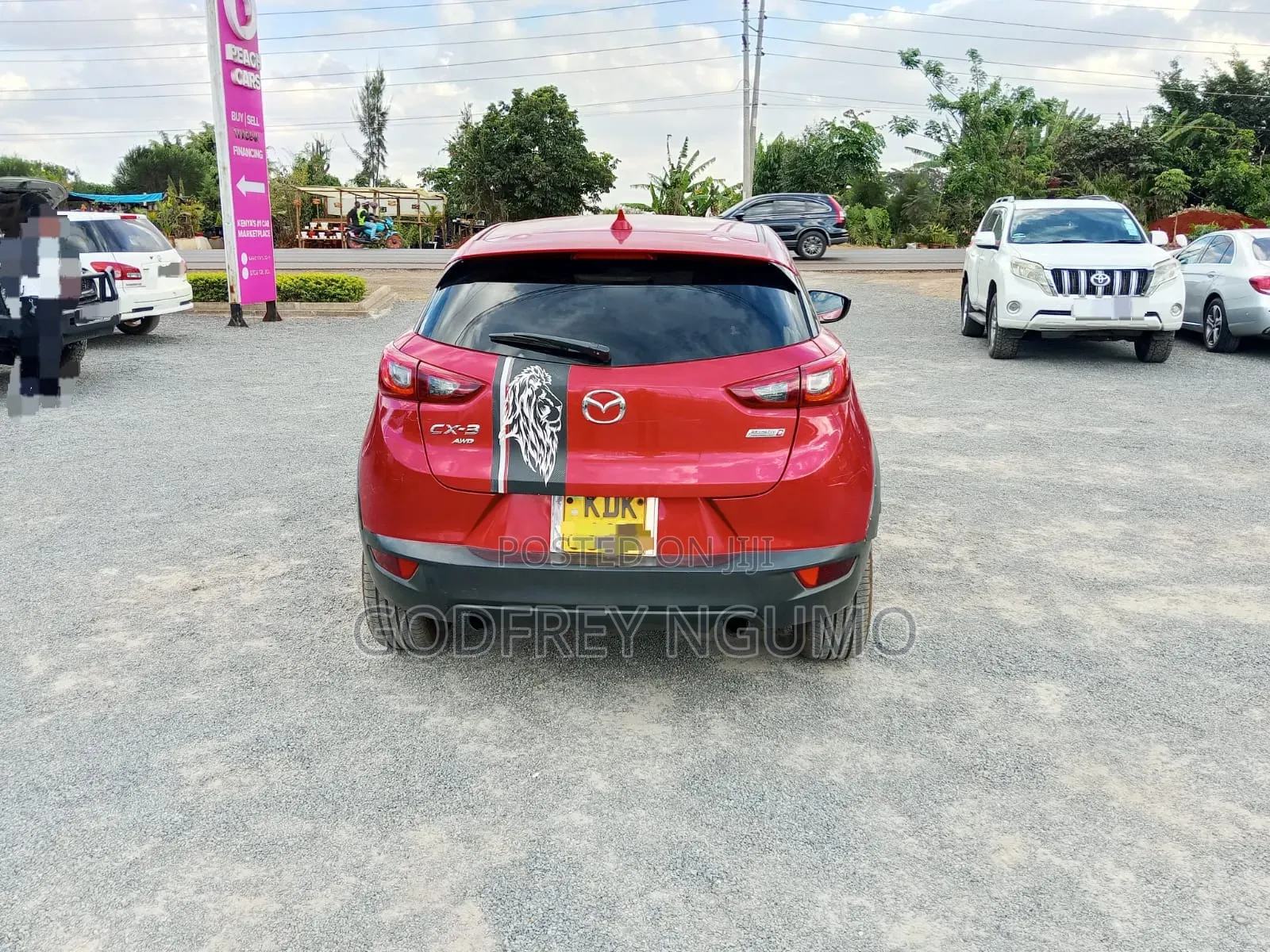 Mazda CX-3 2015 Red