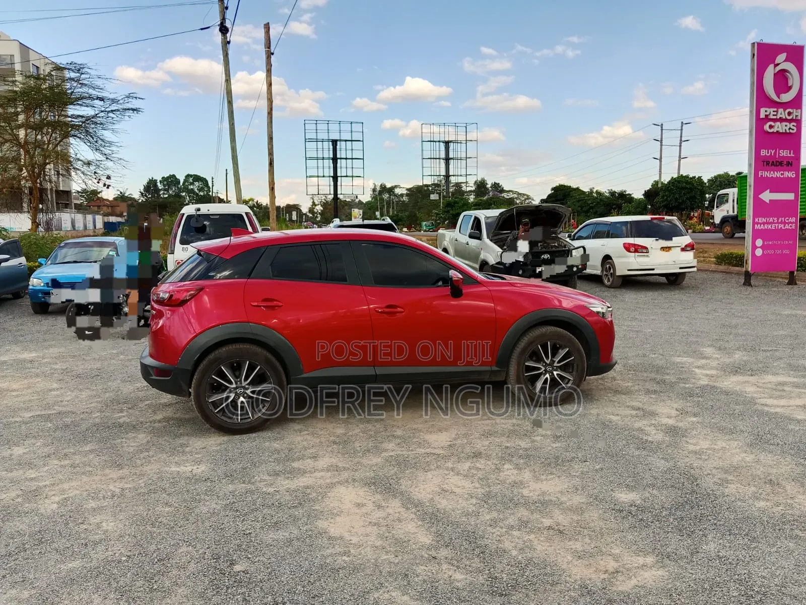 Mazda CX-3 2015 Red