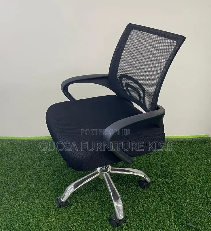 Low Back Ergonomic Mesh Secretarial Chair