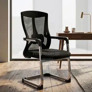 Ergonomic Office Guest Chair – Comfortable Meeting Room Seating