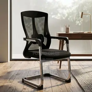 Ergonomic Office Guest Chair – Comfortable Meeting Room Seating