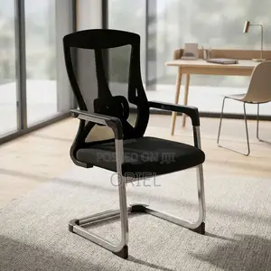 Ergonomic Office Guest Chair – Comfortable Meeting Room Seating