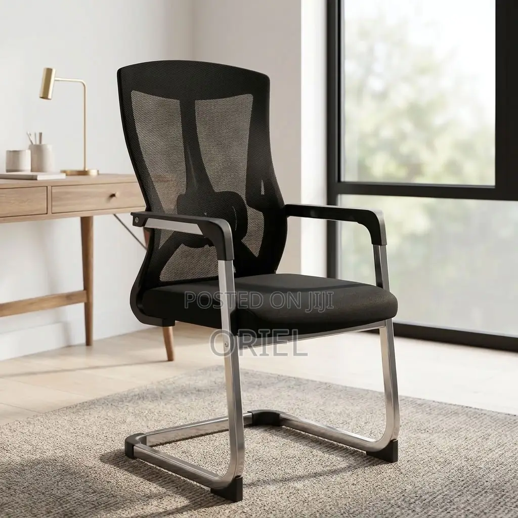 Ergonomic Office Guest Chair – Comfortable Meeting Room Seating