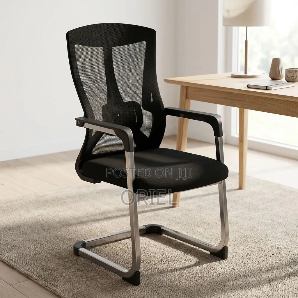 Ergonomic Office Guest Chair – Comfortable Meeting Room Seating
