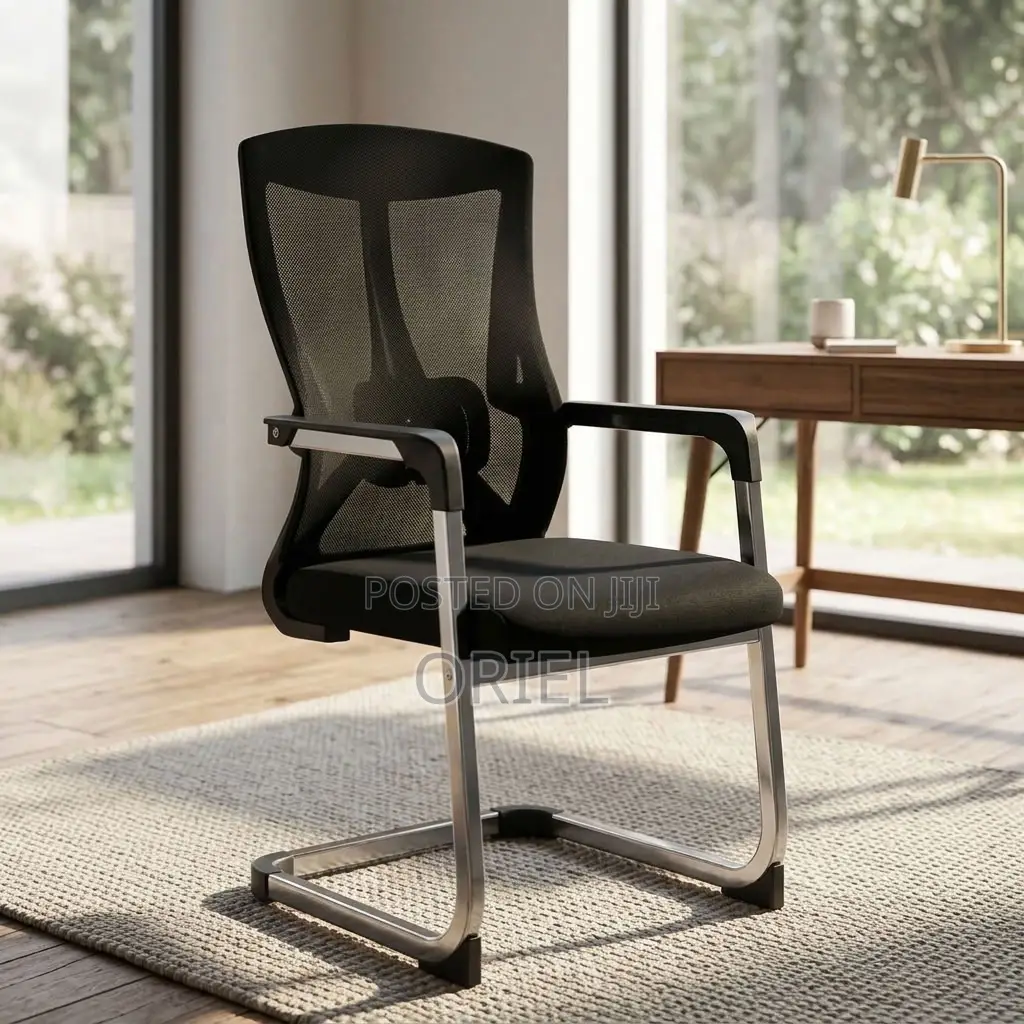 Ergonomic Office Guest Chair – Comfortable Meeting Room Seating