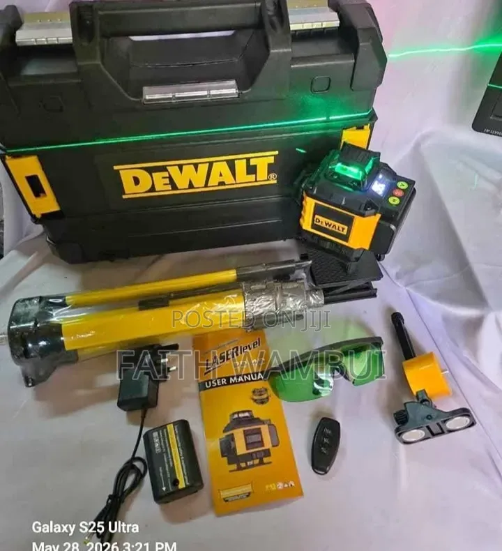 Portable Measuring Laser Level Machine