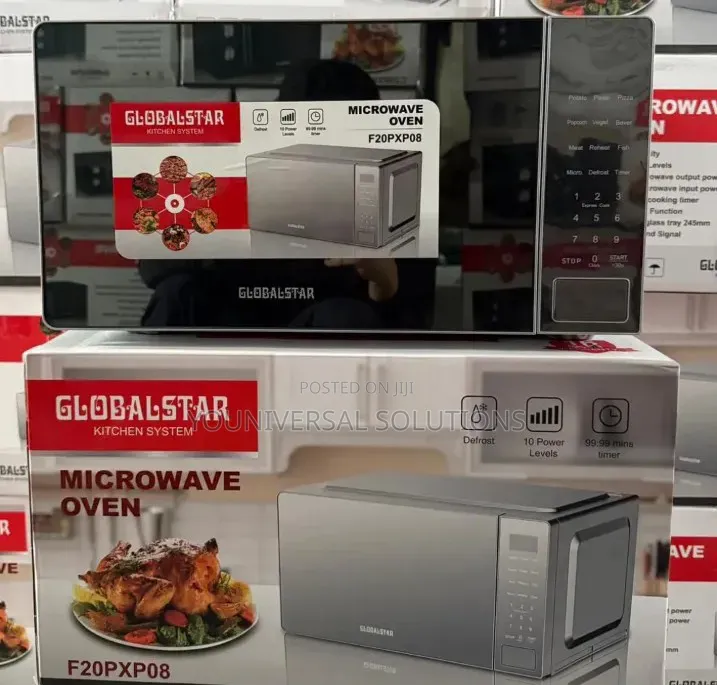 20 Litres Silver Globalstar Digital Microwave