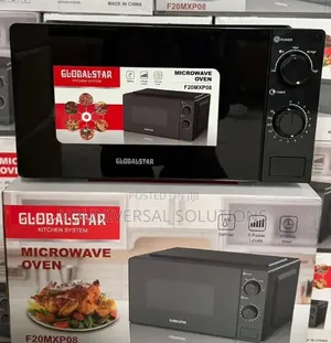 20 Litres Silver Globalstar Manual Microwave