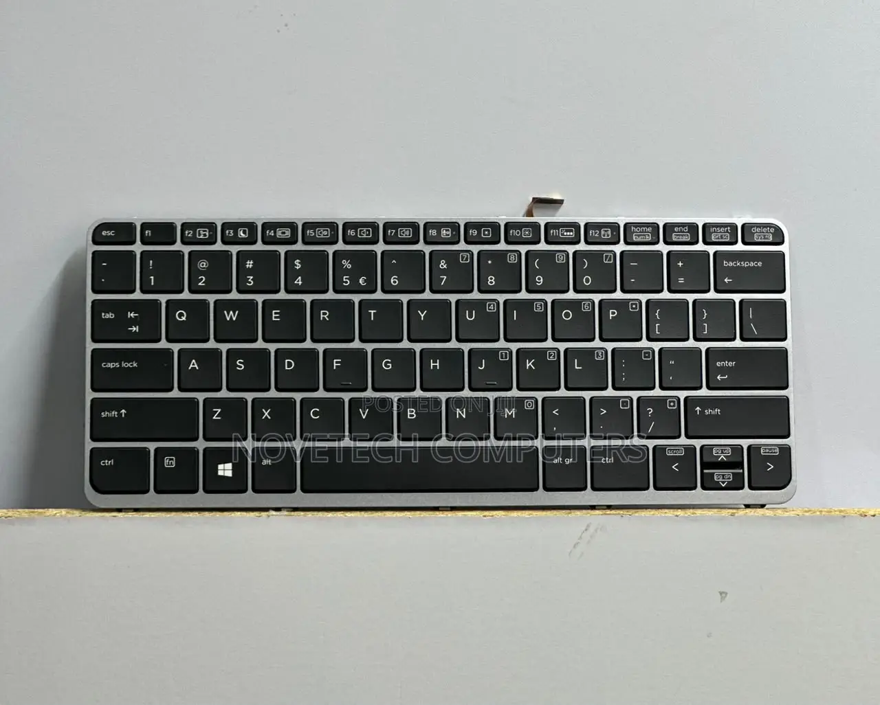 HP Elite X2 1012 G1 Laptop Replacement Keyboard Without Flame Cover