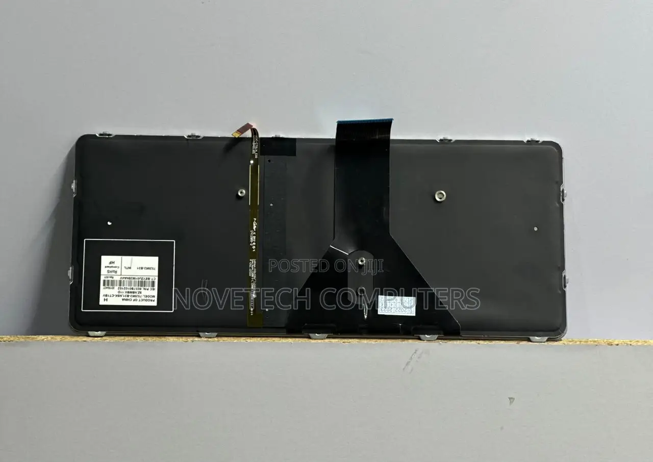 HP Elite X2 1012 G1 Laptop Replacement Keyboard Without Flame Cover