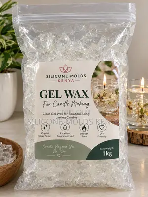Transparent Gel Wax DIY Jelly Wax for Handcraft Scented Candle Making