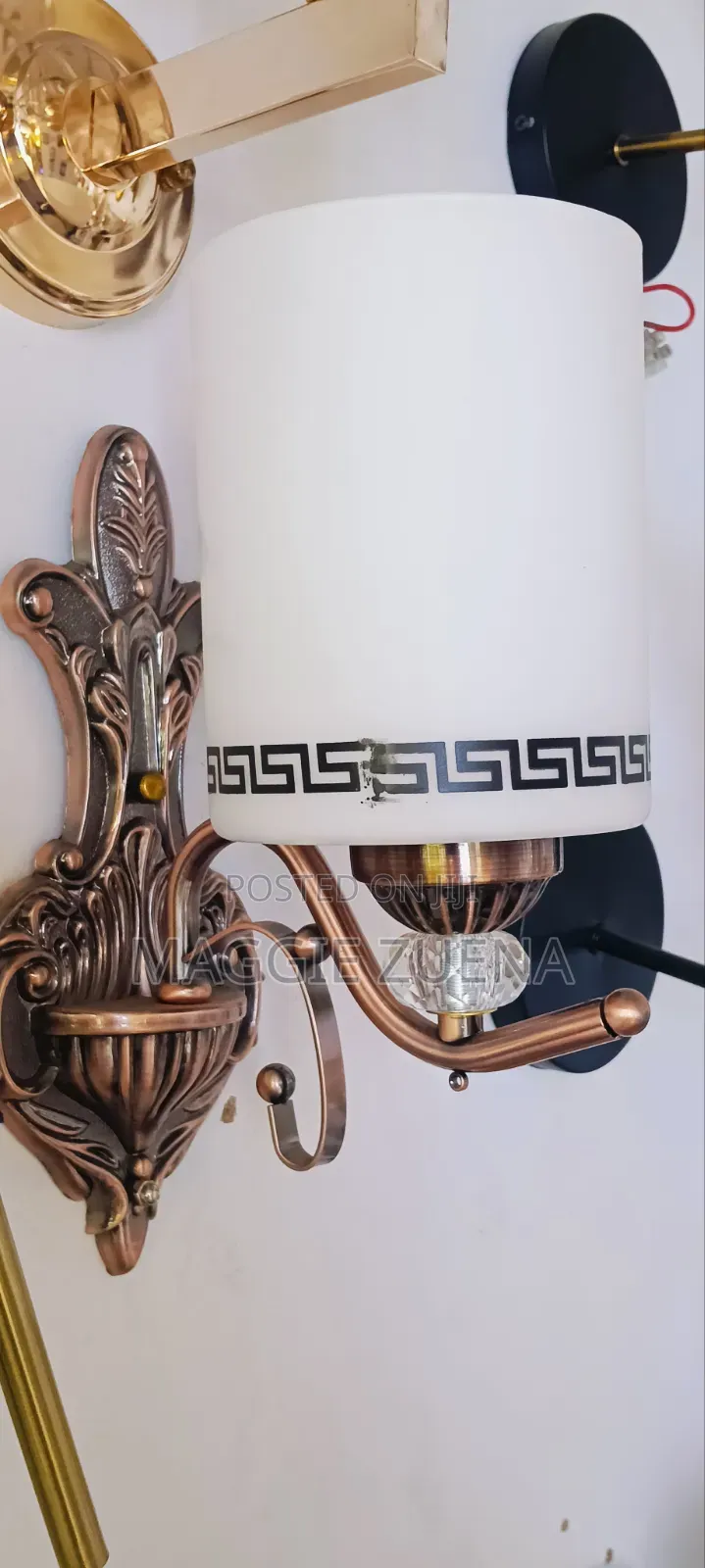 Frosted Indoor Wall Bracket