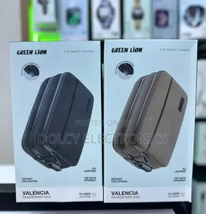 Green Lion Valencia Fingerprint Bag