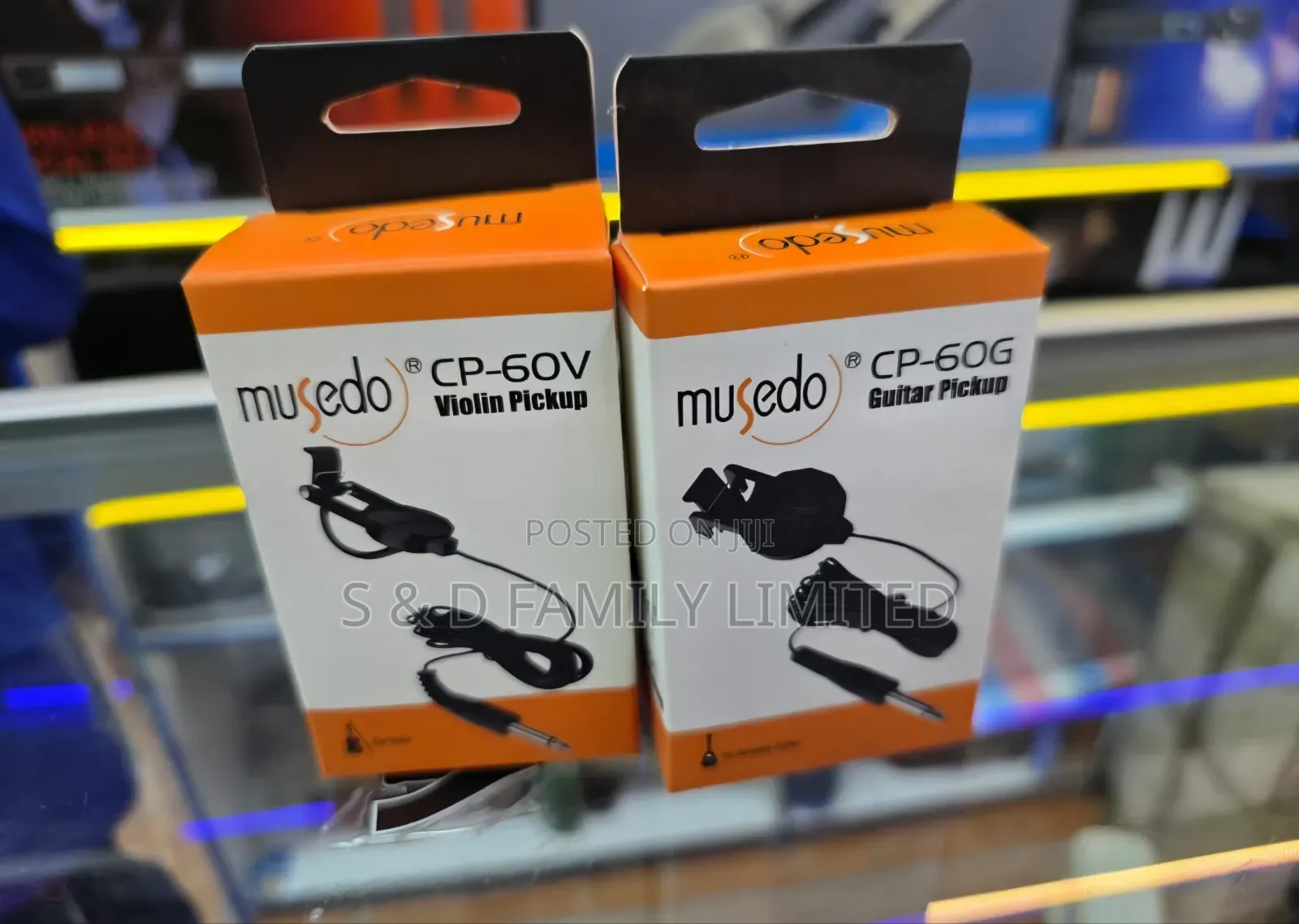 Musedo CP-60G Violin Pickup