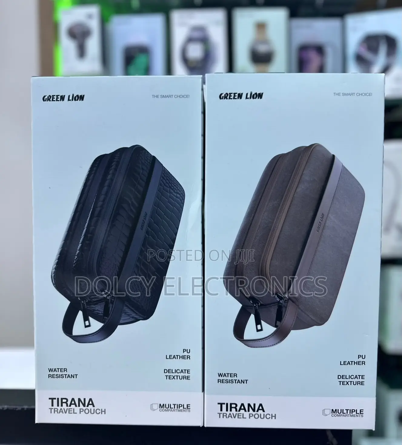 Green Lion Tirana Travel Pouch