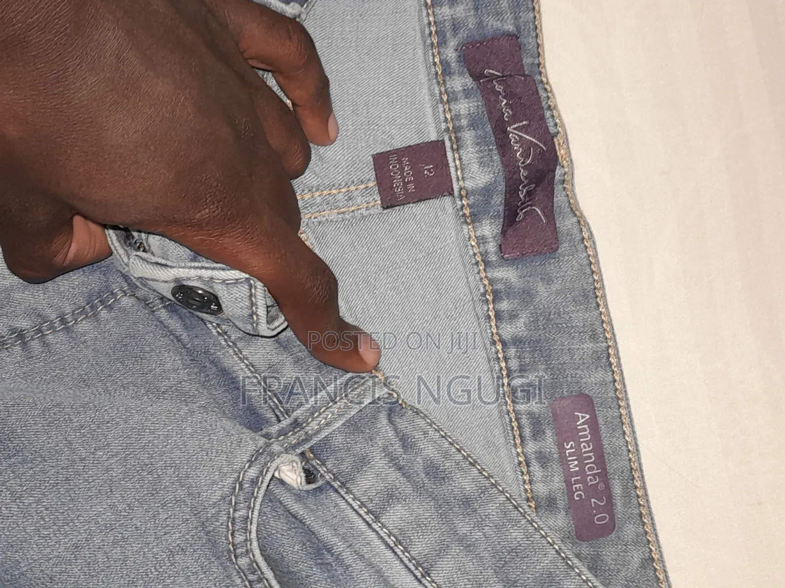 Men's Grey, Slim Fit Jeans