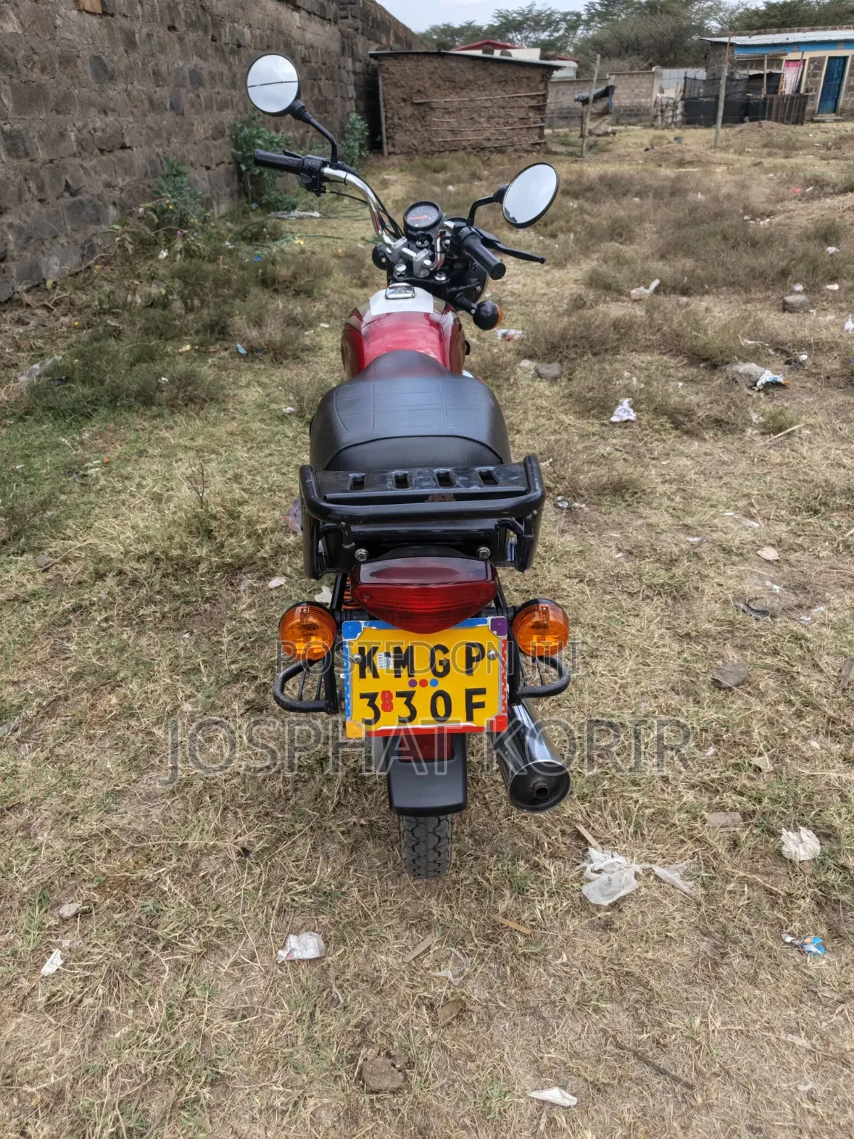 Bajaj Boxer 100 2024 Red