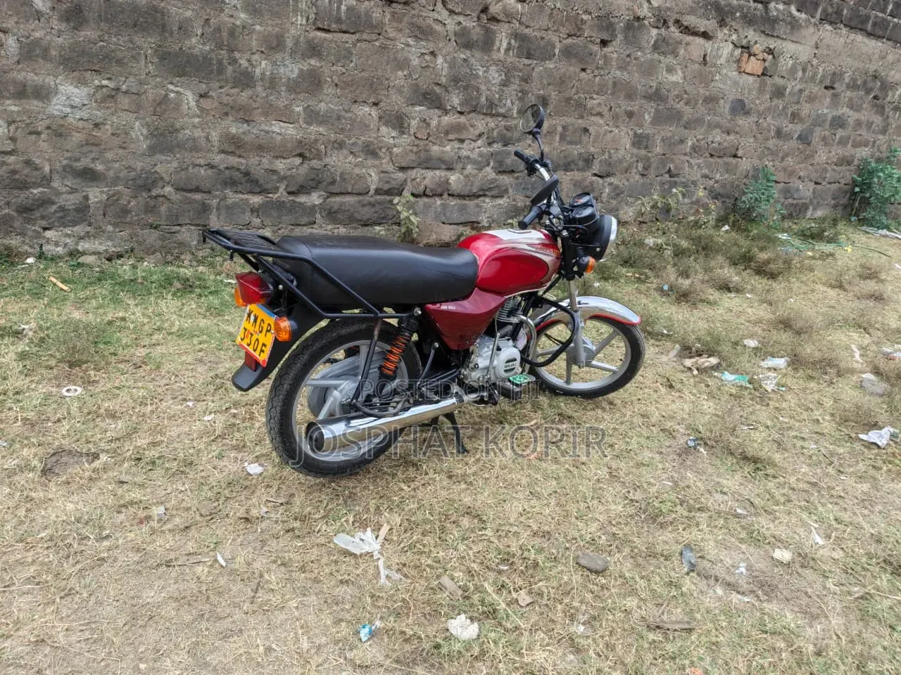 Bajaj Boxer 100 2024 Red