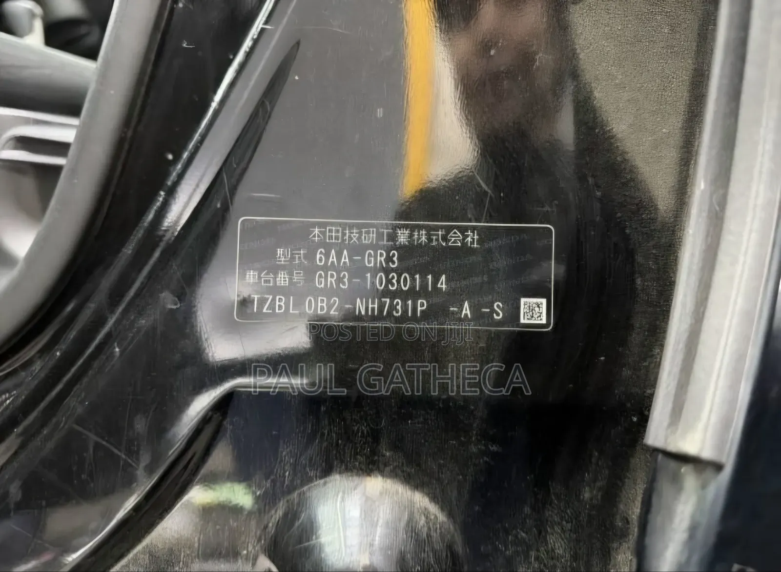 Honda Fit 2020 Black