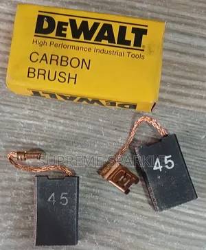 DeWalt Carbon Brush Set (No. 45) for 9" Angle Grinder.