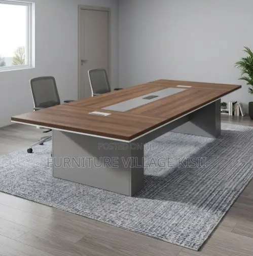 2000mm Executive Boardroom Tables With Gromets