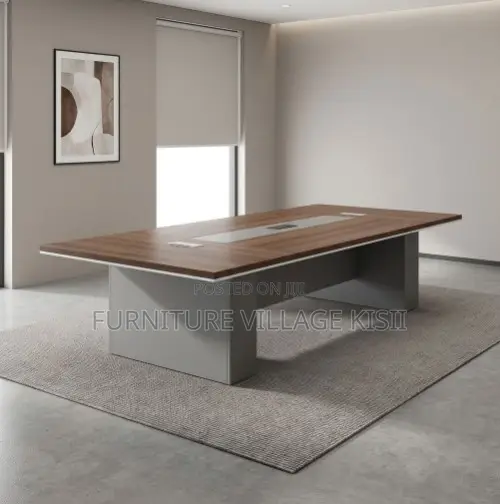 2000mm Executive Boardroom Tables With Gromets