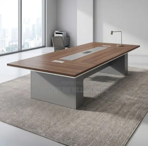 2000mm Executive Boardroom Tables With Gromets