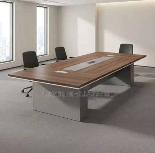 2000mm Executive Boardroom Tables With Gromets