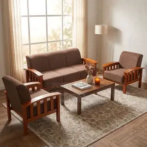 5-Seater Office Reception Sofa Set – Premium Waiting Room Seating