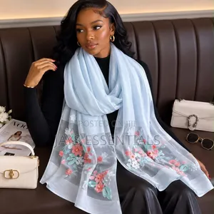 Elegant Embroidered Scarfs