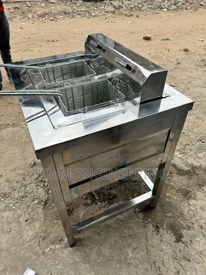 Stainless Steel Double Fryer